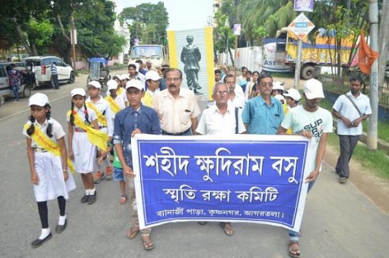 Tripura remembers freedom fighter Khudiram Bose on his 111th death anniversary
